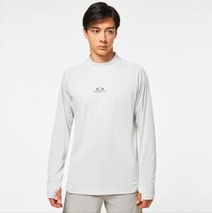 Oakley Top Sci-Fi Long Sleeve Tee NWT XXL Cool Gray Hydrolix Shirt Athleisure